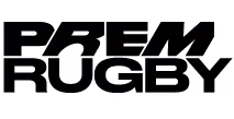 Bold black text logo reading 'PREM RUGBY'.