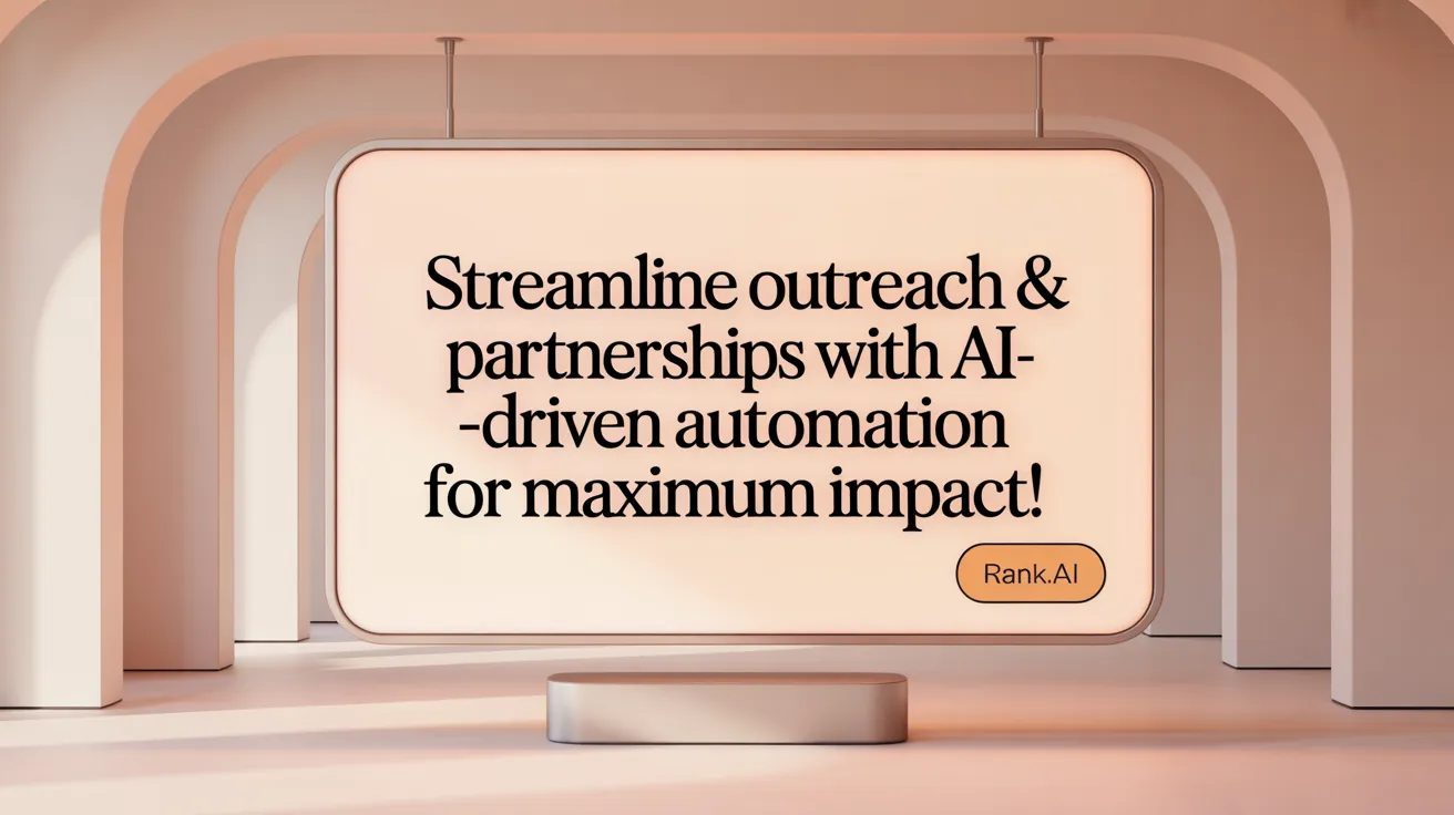 Streamline Outreach & Partnerships with AI-Driven Automation for Maximum Impact!