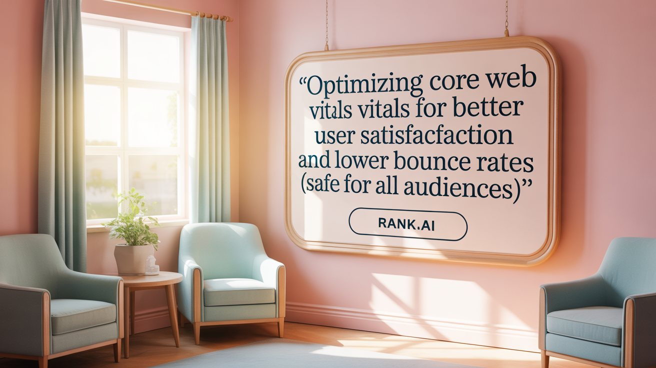 Optimizing Core Web Vitals for Better User Satisfaction and Lower Bounce Rates