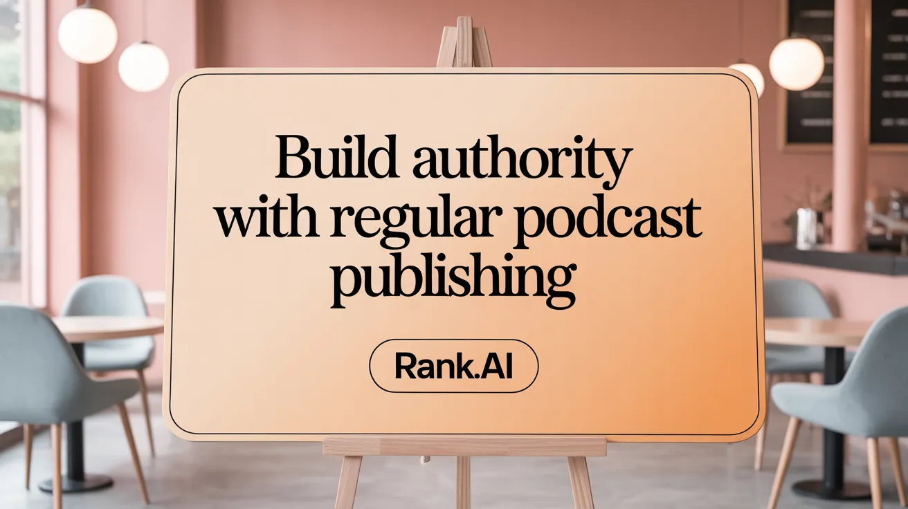 Build Authority with Regular Podcast Publishing