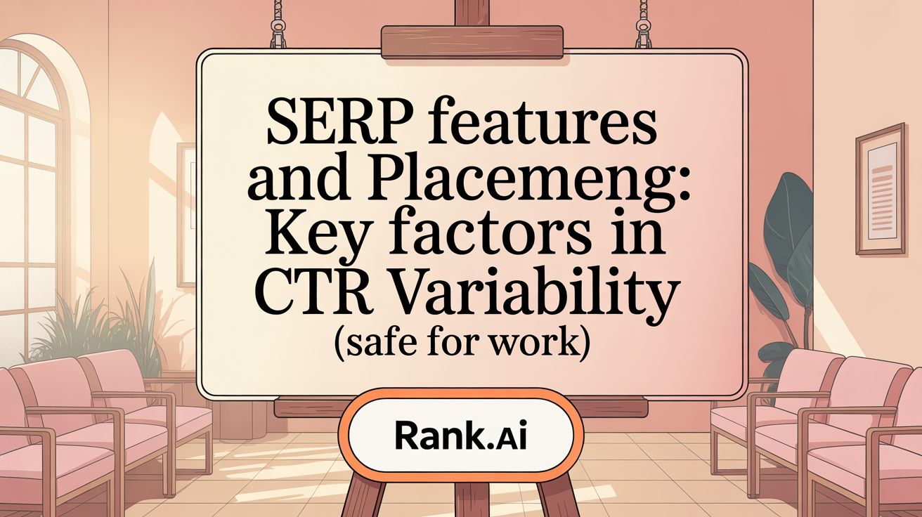 SERP Features and Placement: Key Factors in CTR Variability