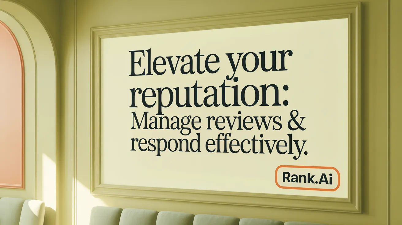 Elevate Your Reputation: Manage Reviews & Respond Effectively