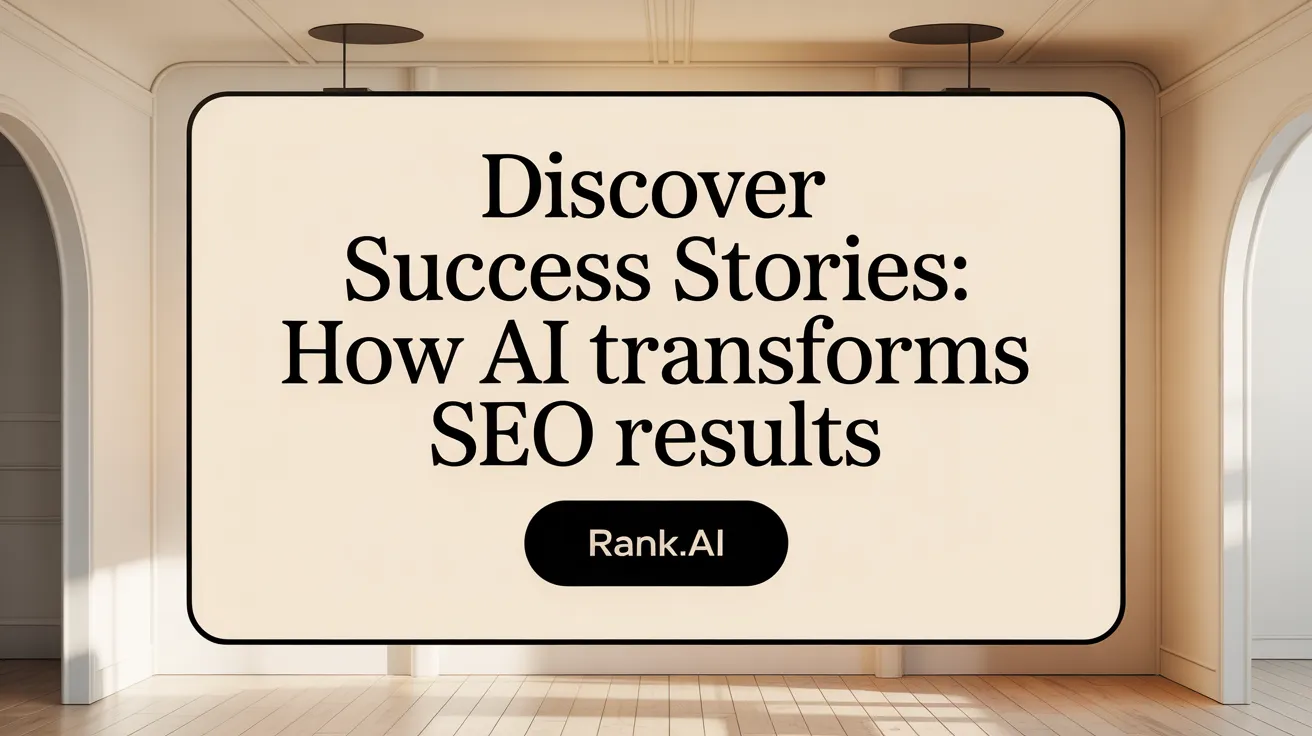 Discover Success Stories: How AI Transforms SEO Results