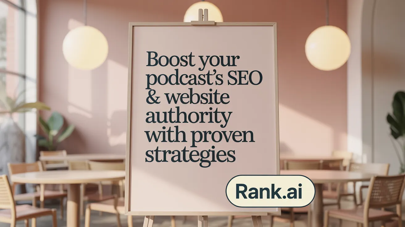 Boost Your Podcast's SEO & Website Authority with Proven Strategies