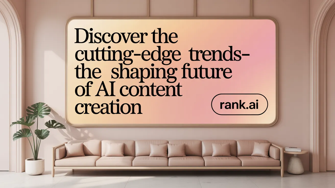 Discover the Cutting-Edge Trends-Shaping Future of AI Content Creation