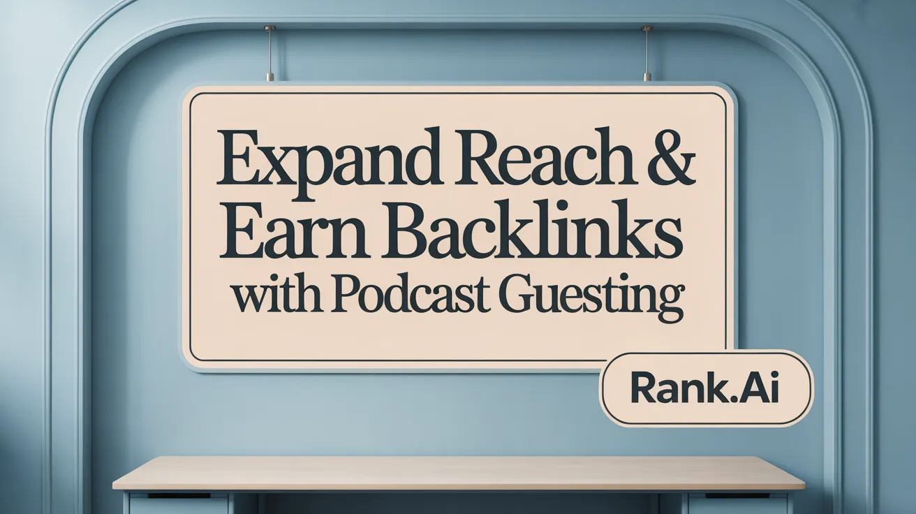 Expand Reach & Earn Backlinks with Podcast Guesting