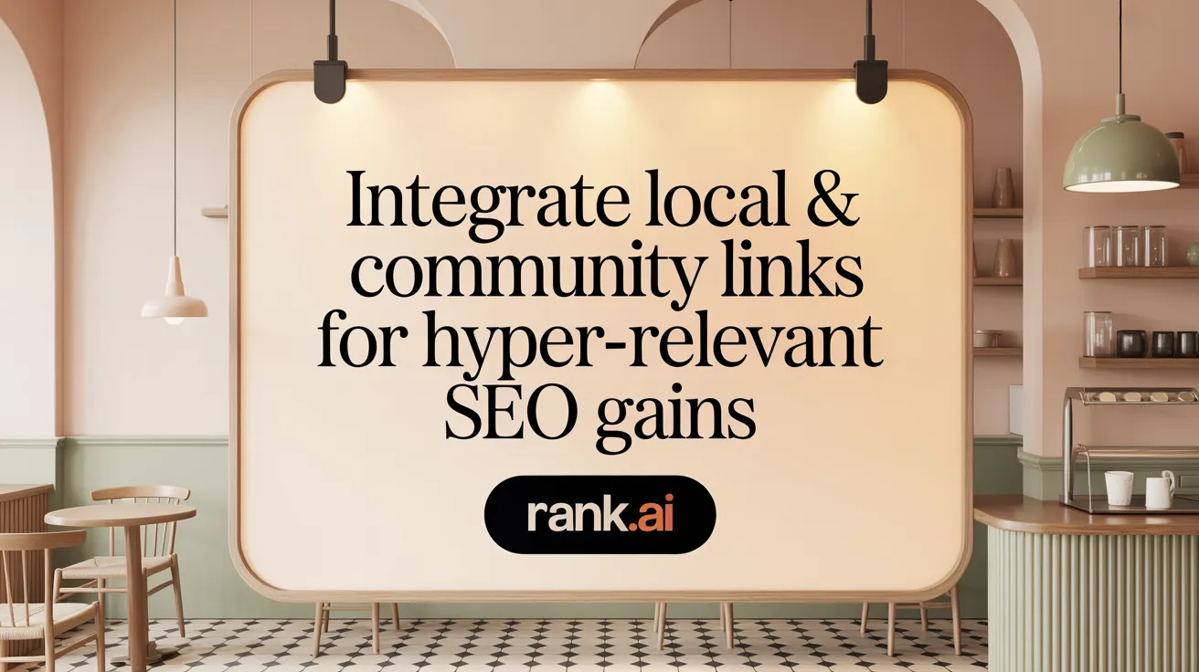 Integrate Local & Community Links for Hyper-Relevant SEO Gains