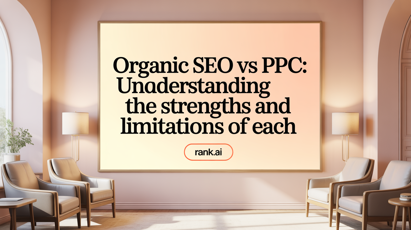Organic SEO vs PPC: Understanding the Strengths and Limitations of Each