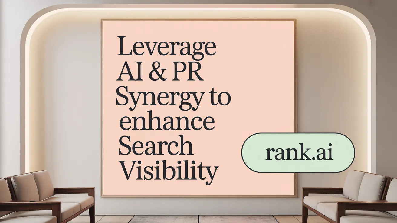 Leverage AI & PR Synergy to Enhance Search Visibility