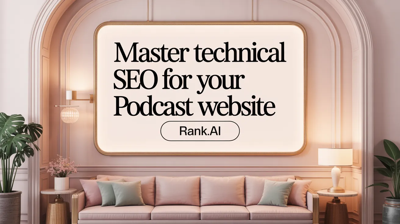 Master Technical SEO for Your Podcast Website