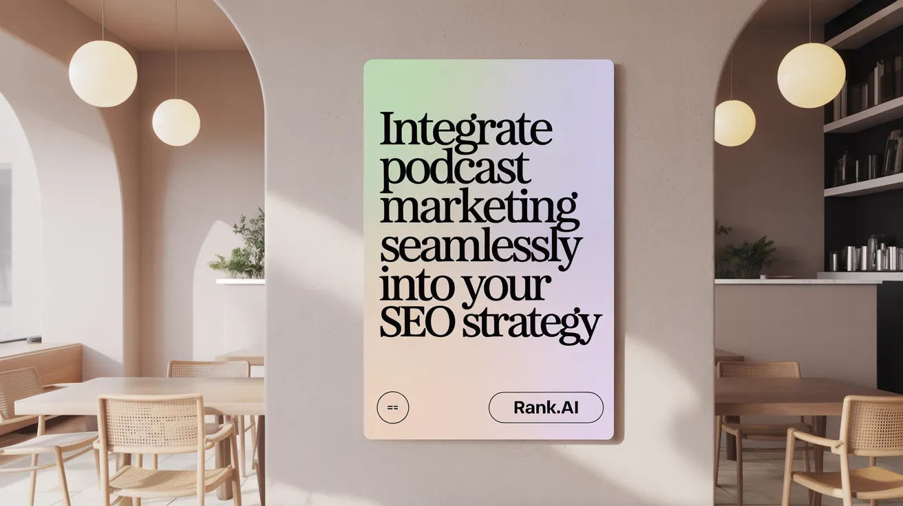 Integrate Podcast Marketing Seamlessly into Your SEO Strategy