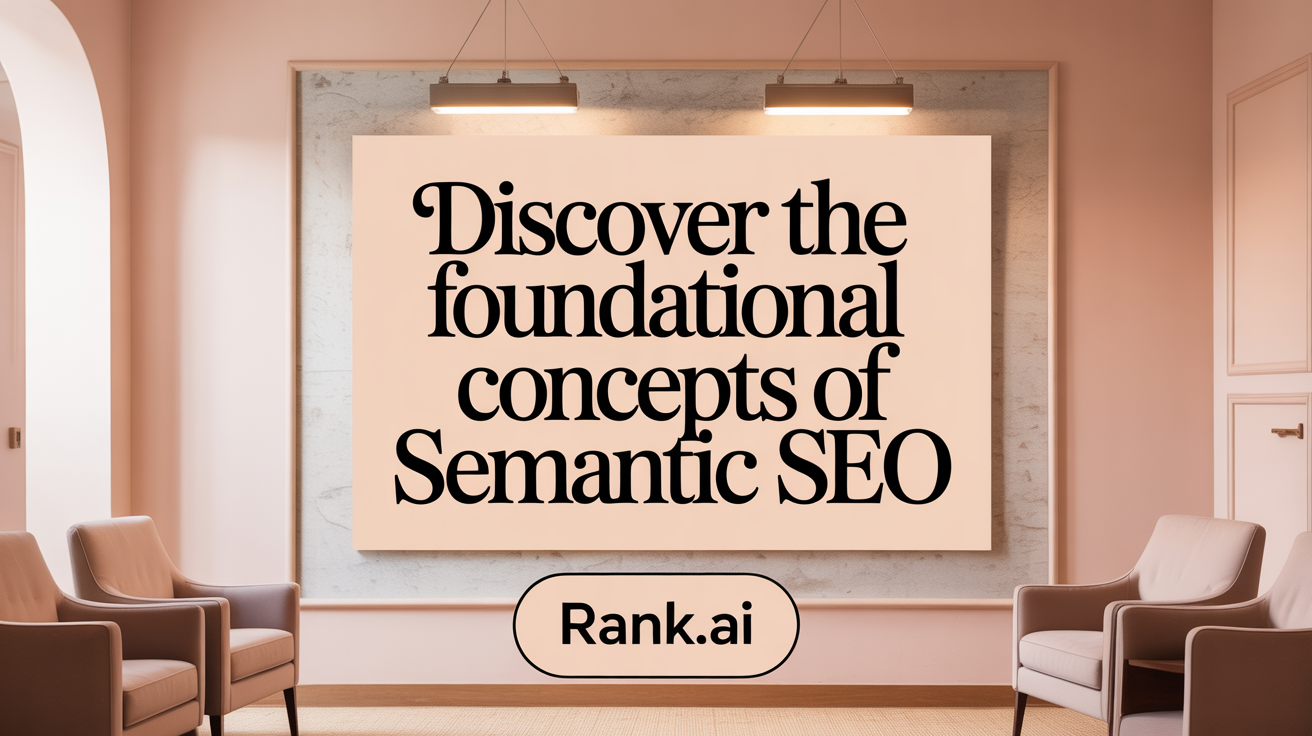 Discover the Foundational Concepts of Semantic SEO