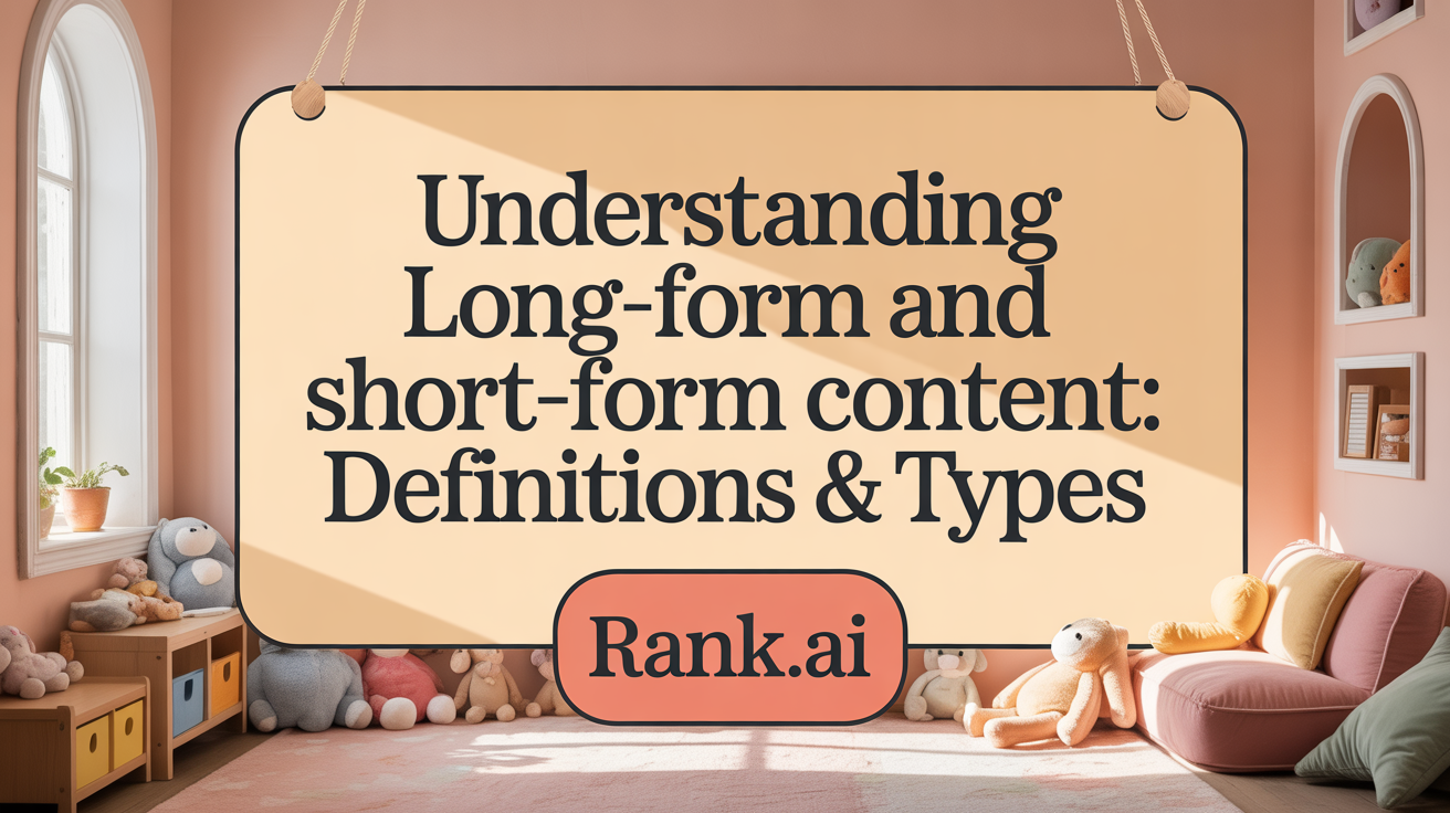 Understanding Long-Form and Short-Form Content: Definitions & Types