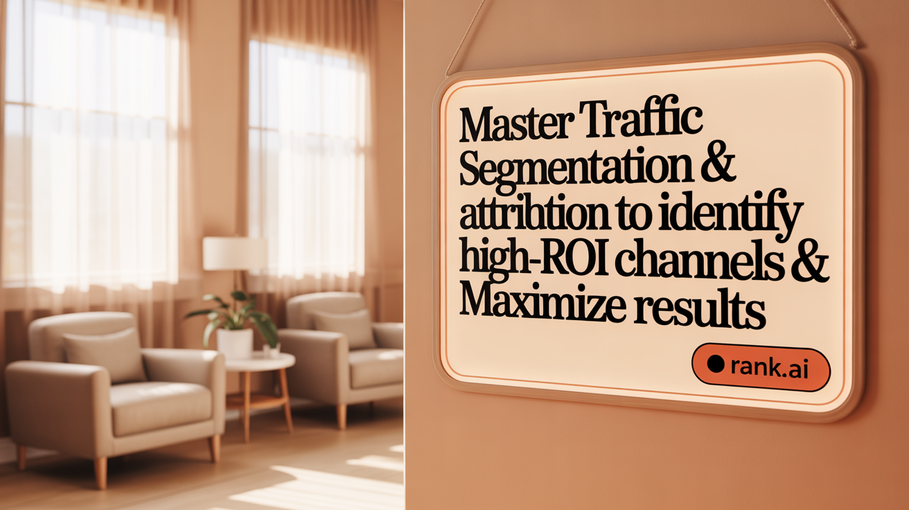 Master Traffic Segmentation & Attribution to Identify High-ROI Channels & Maximize Results