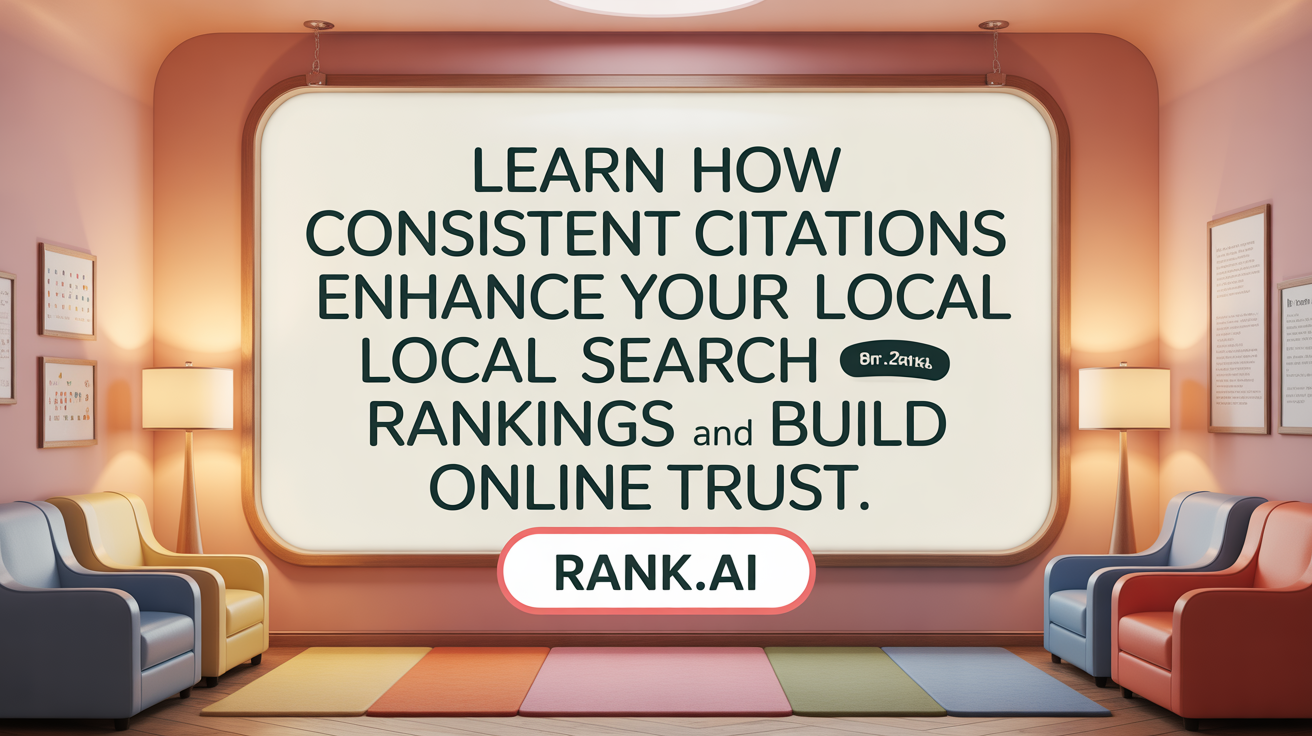 Learn how consistent citations enhance your local search rankings and build online trust.