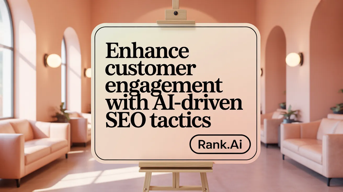Enhance Customer Engagement with AI-Driven SEO Tactics