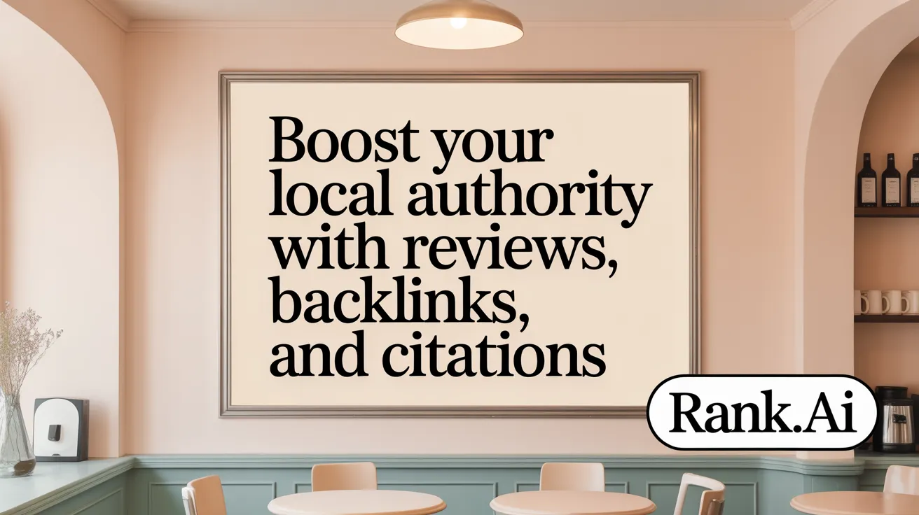 Boost Your Local Authority with Reviews, Backlinks, and Citations