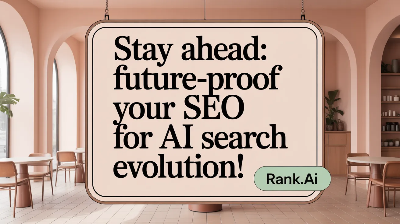 Stay Ahead: Future-Proof Your SEO for AI Search Evolution!