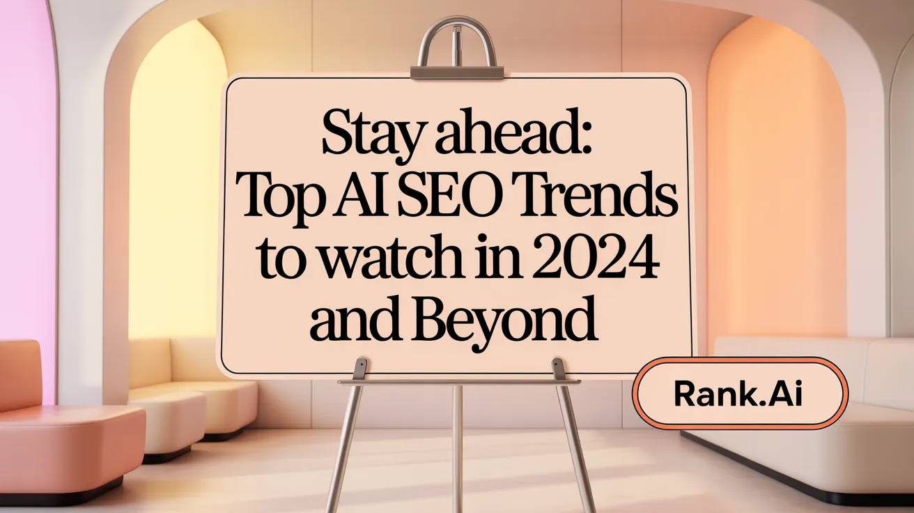 Stay Ahead: Top AI SEO Trends to Watch in 2024 and Beyond