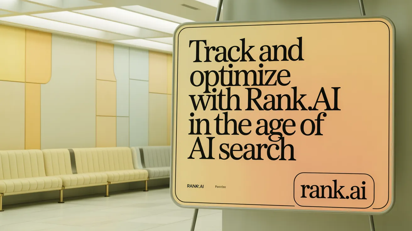 Track and Optimize with Rank.ai in the Age of AI Search