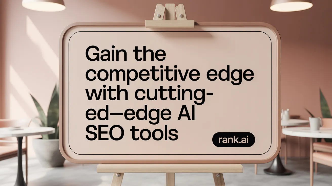 Gain the Competitive Edge with Cutting-Edge AI SEO Tools