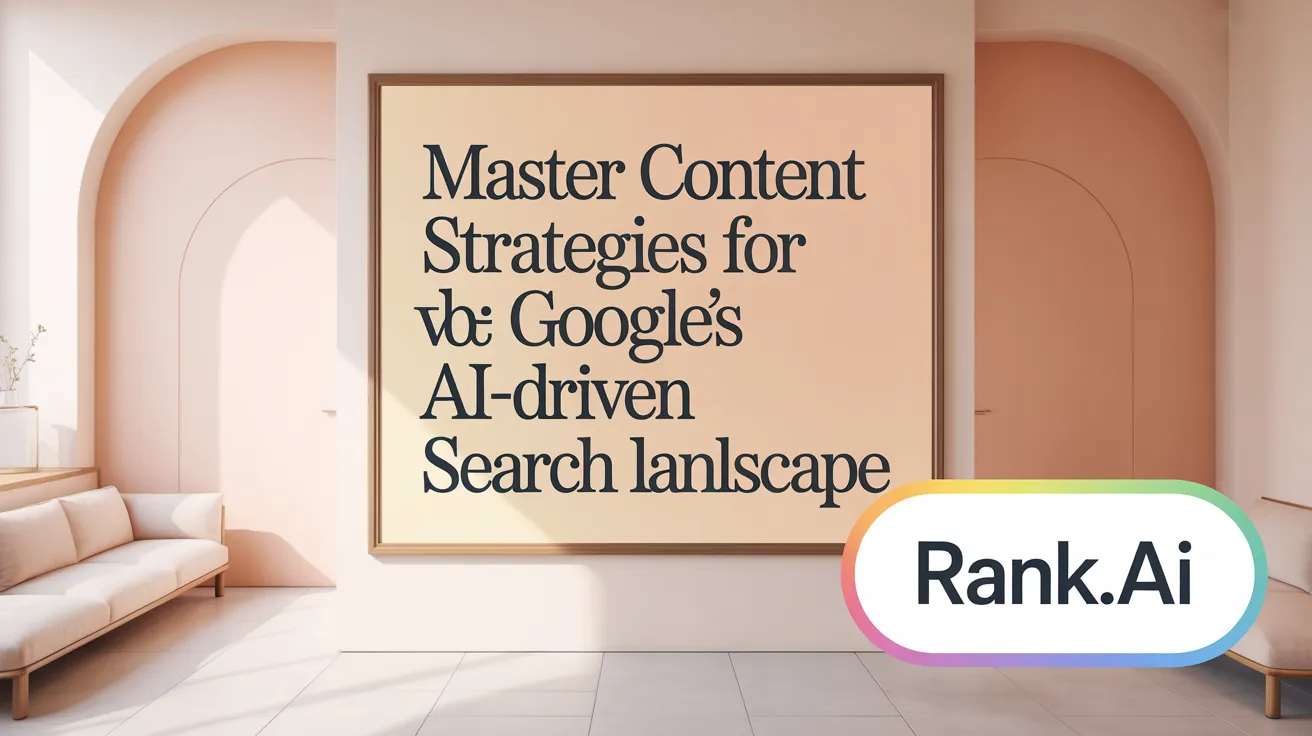 Master Content Strategies for Google's AI-Driven Search Landscape