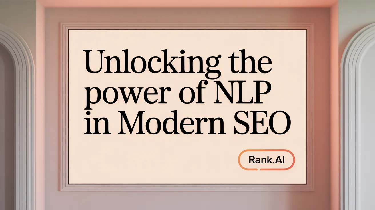 Unlocking the Power of NLP in Modern SEO