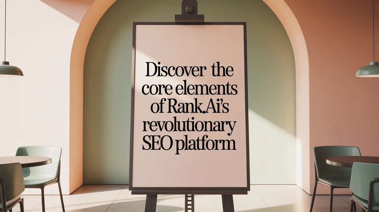 Discover the Core Elements of Rank.ai's Revolutionary SEO Platform