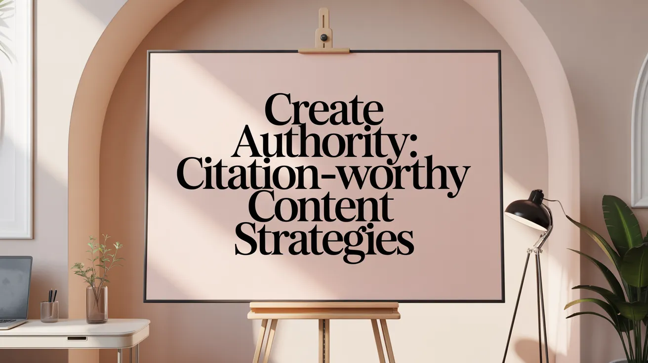 Create Authority: Citation-Worthy Content Strategies