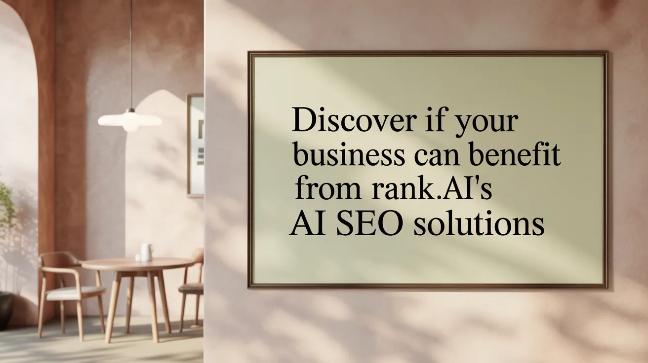 Discover if Your Business Can Benefit from Rank.ai's AI SEO Solutions