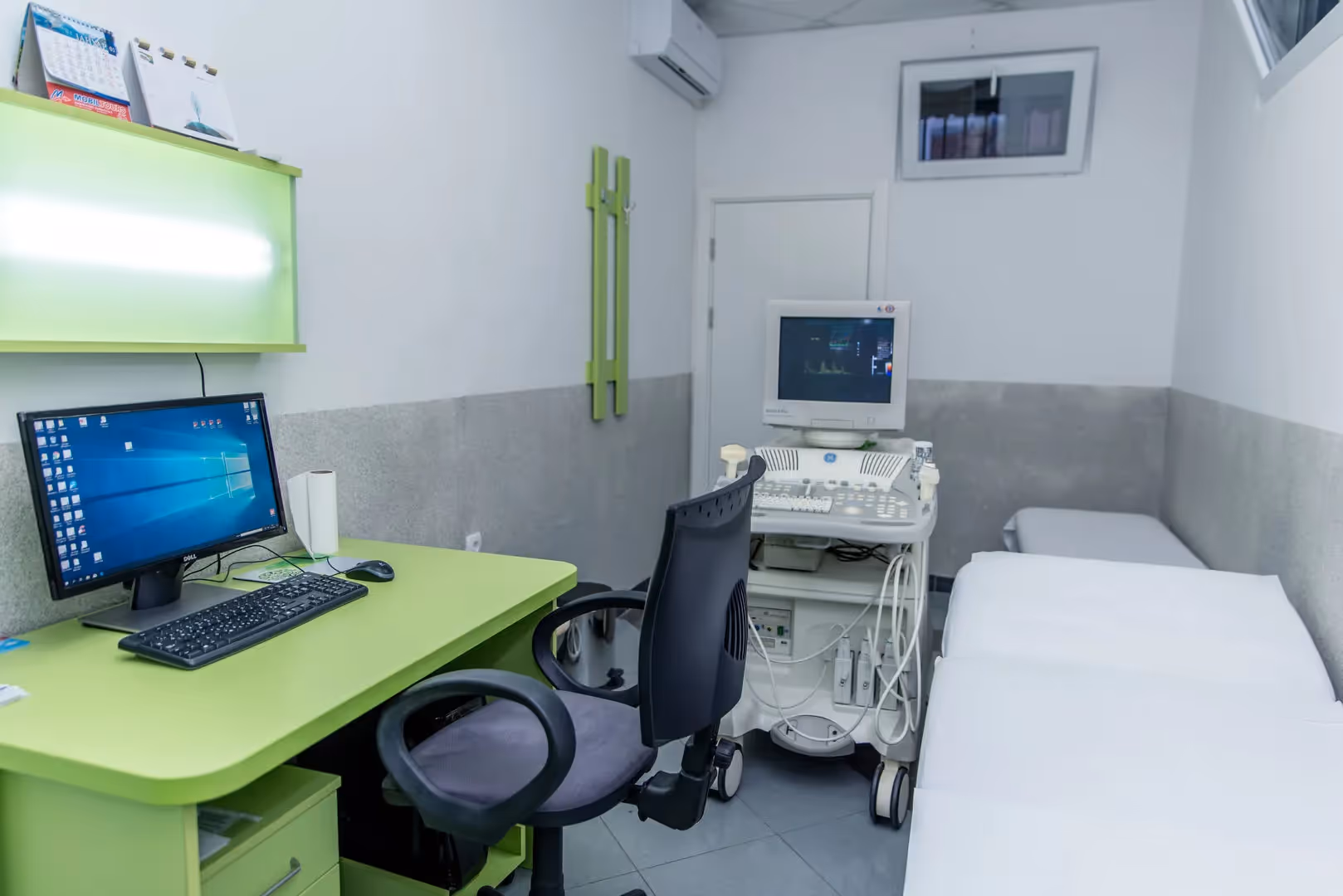 Kabinet za doppler pregled krvnih sudova u ordinaciji Dr Milićević, Novi Sad