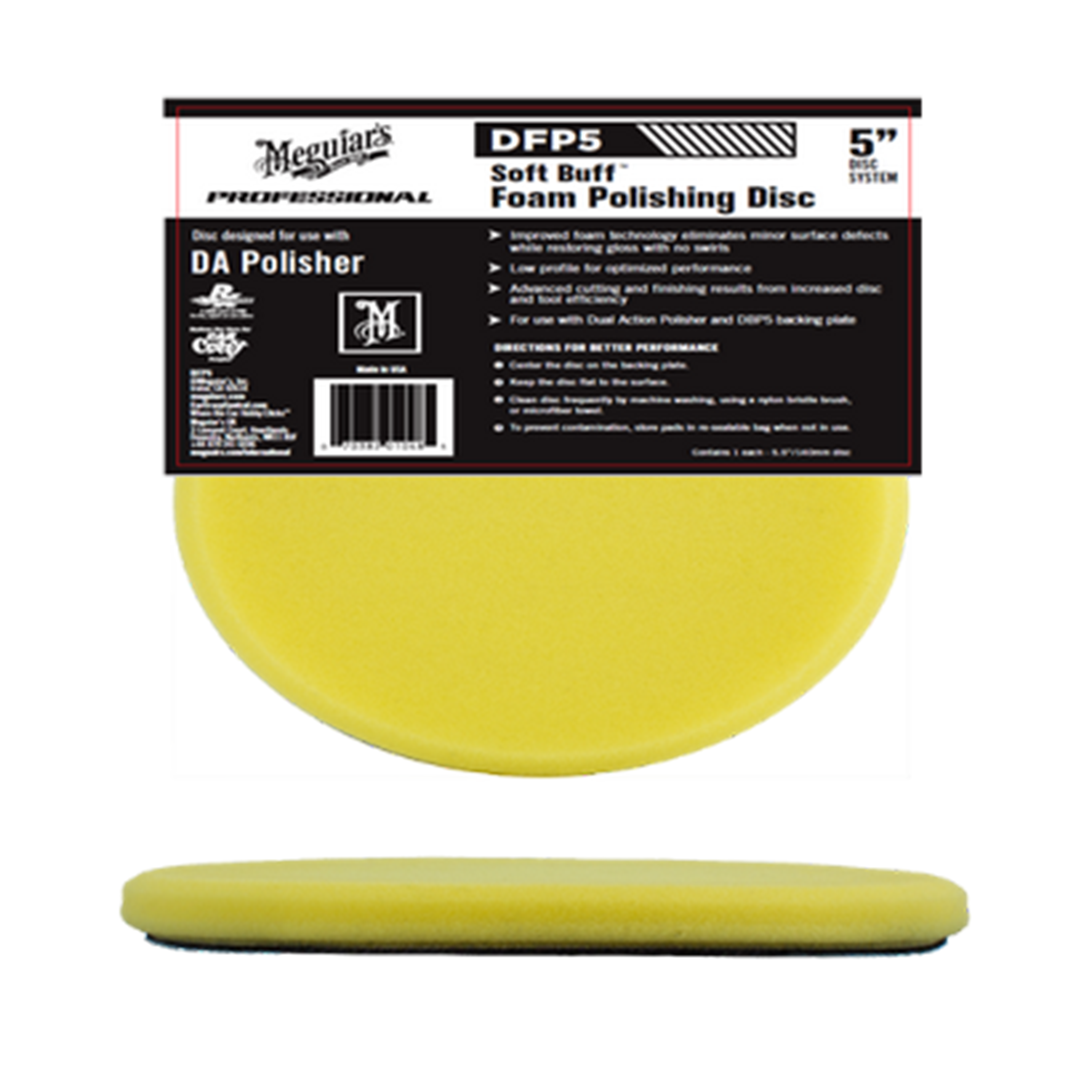 DA poroloon-poleerpadi 5" / 125 mm