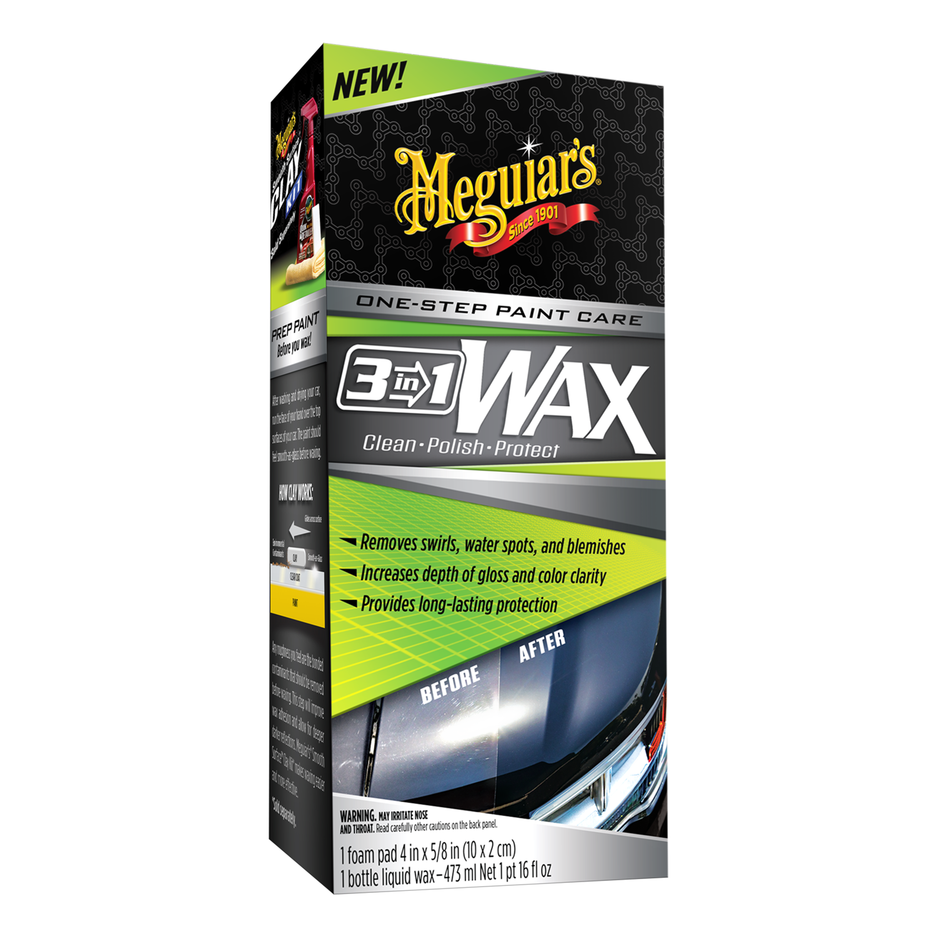 3-in-1 Wax 473 ml + aplikaator