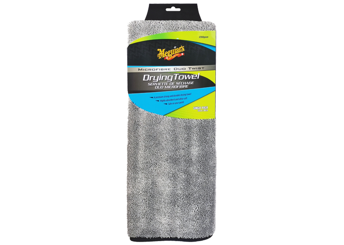 Duo Twist Drying Towel XL - mikrokiud-kuivatuslapp hall 50x90 cm