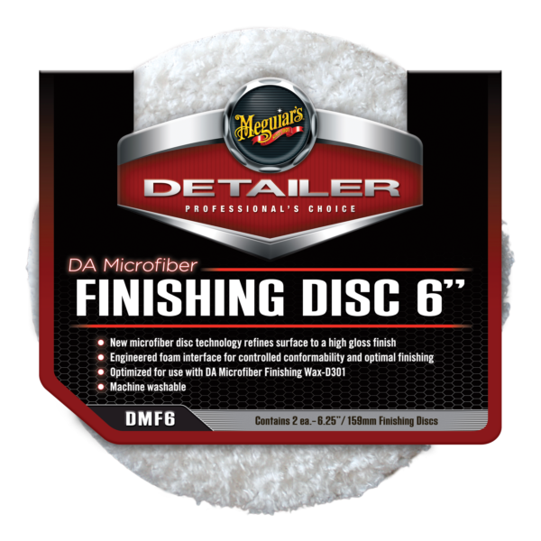 DA Microfiber Finishing Pad 6" viimistluspadi (2-pakk)