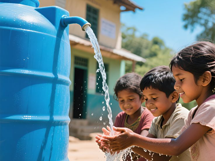 Industrial fabric processing machinery handling cotton fabric in natural white is used for large-scale textile production and finishing at Anubav Fabrics, Karur.