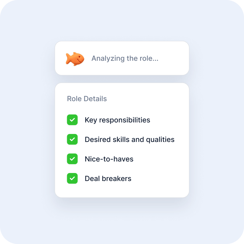 Role responsibilities analysis
