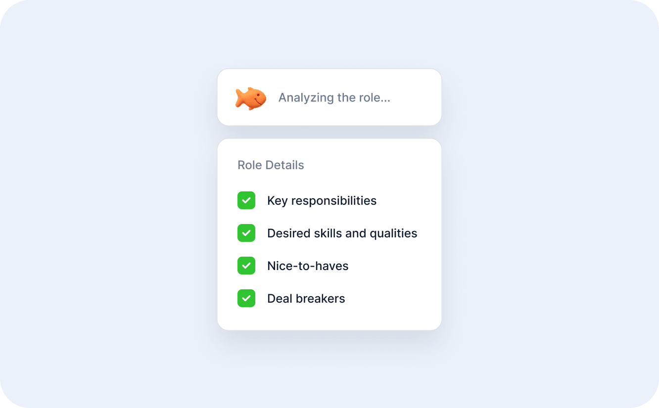 Role responsibilities analysis