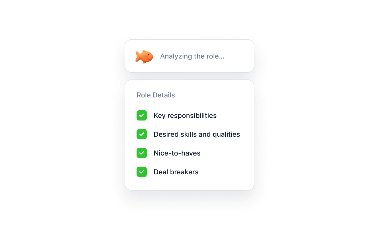 Role responsibilities analysis