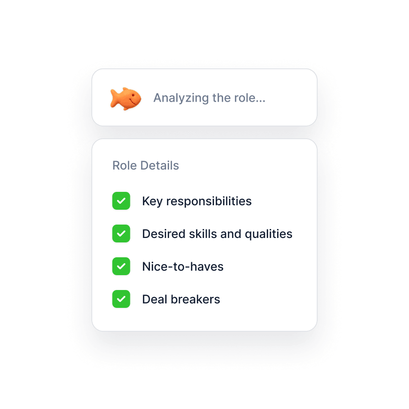 Role responsibilities analysis
