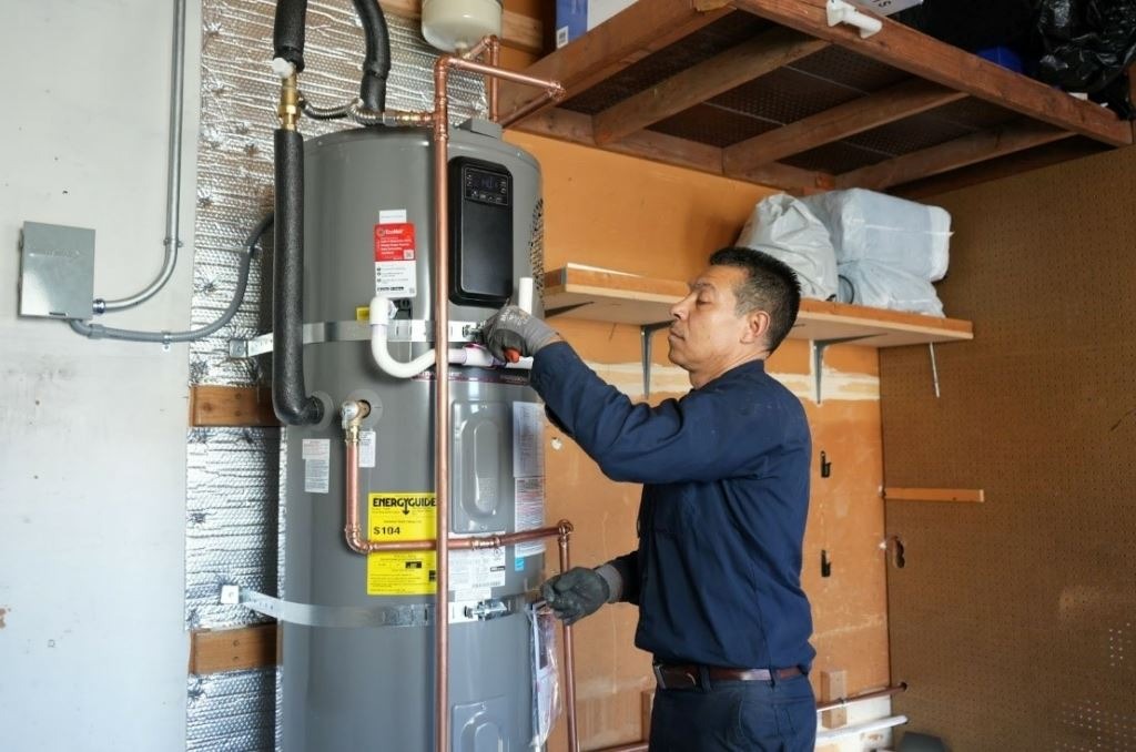 Water Heater Installation by IRBIS HVAC