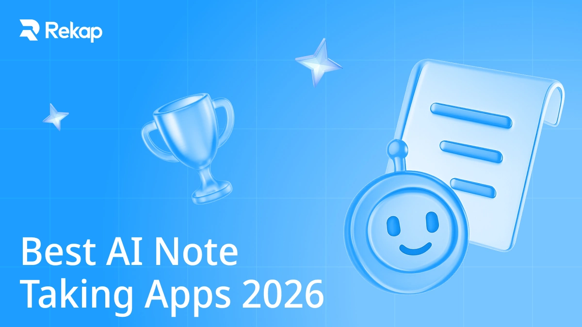 Best AI Note Taking App 2026