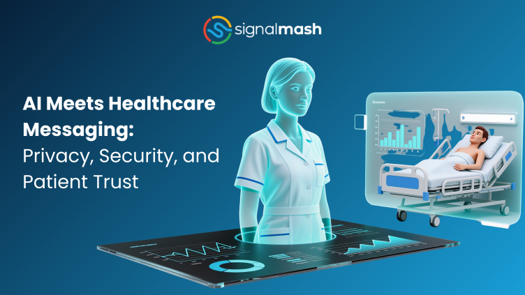 AI Meets Healthcare Messaging: Privacy, Security, and Patient Trust