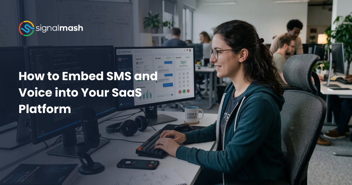 How to Embed SMS and Voice into Your SaaS Platform