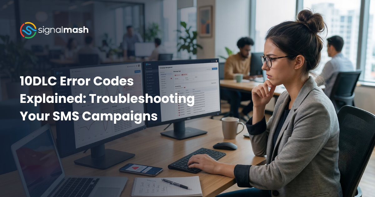 10DLC Error Codes Explained: Troubleshooting Your SMS Campaigns