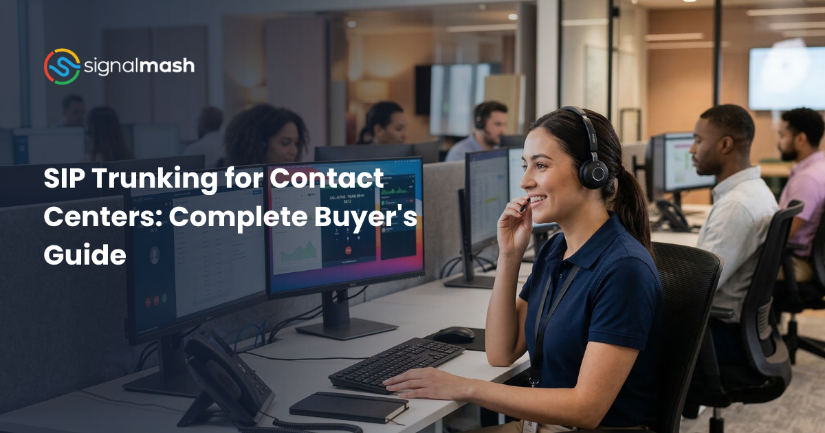 SIP Trunking for Contact Centers: Complete Buyer's Guide