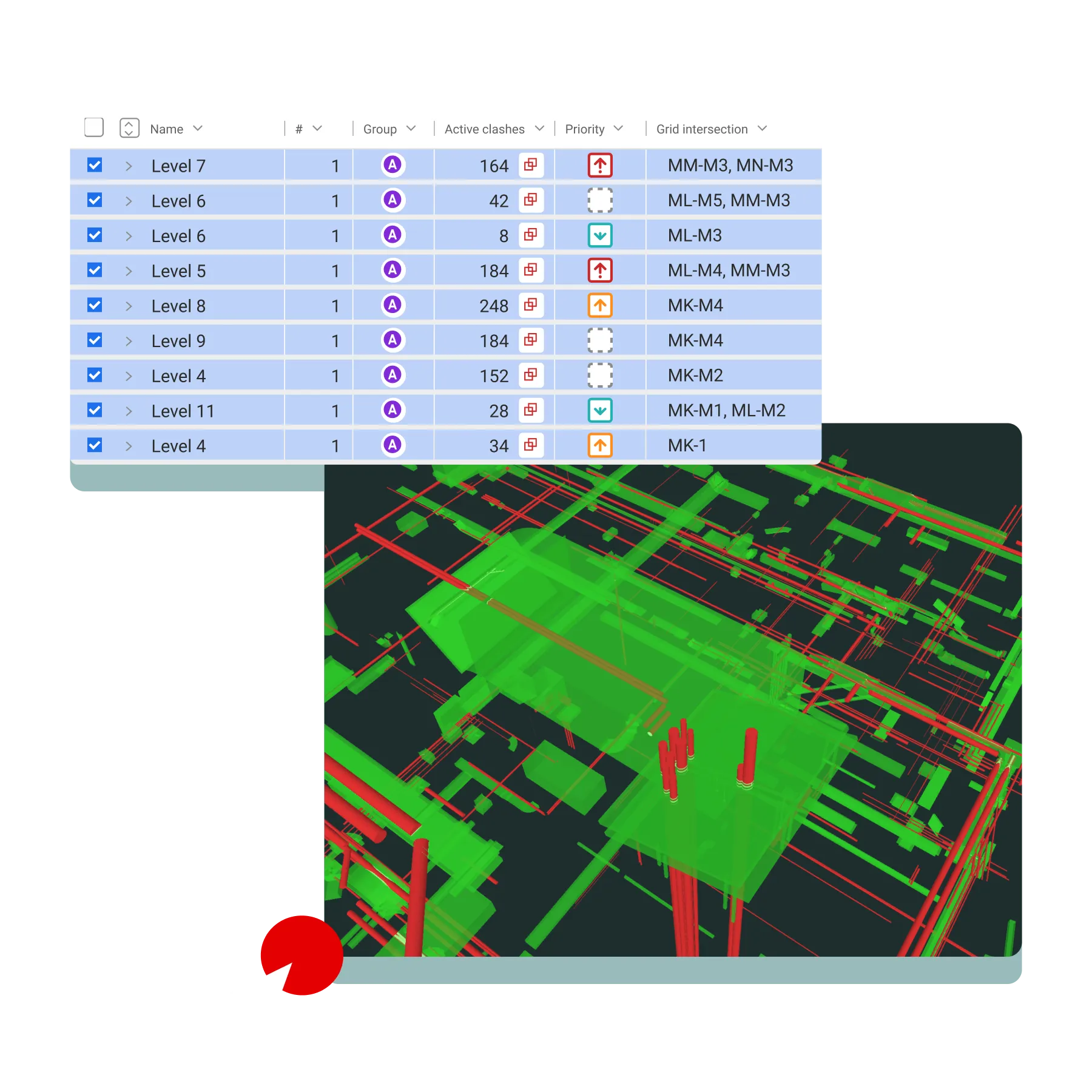 The only clash solution designed for precision coordination at scale