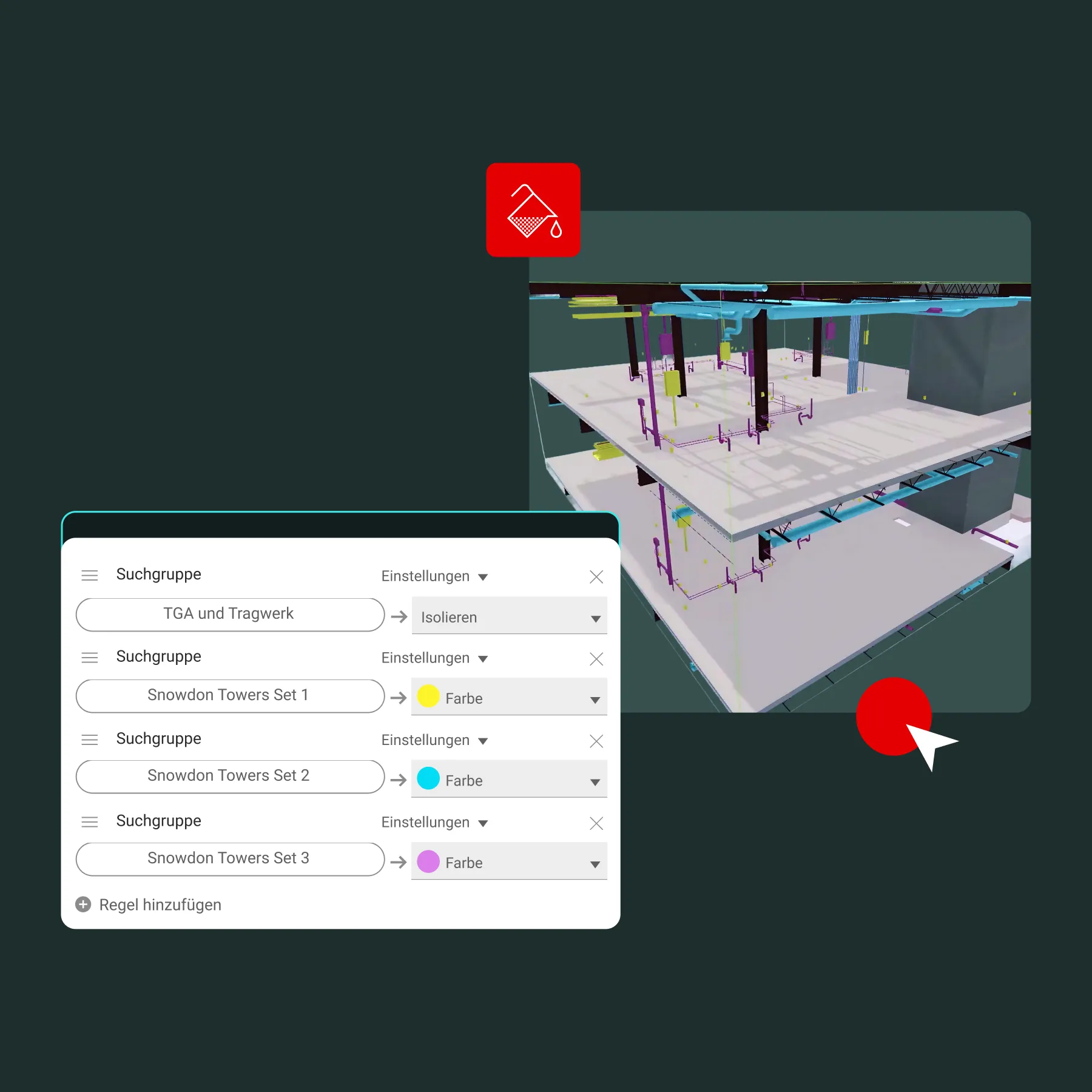 Komplexe Modelle in übersichtliche Teile zerlegen