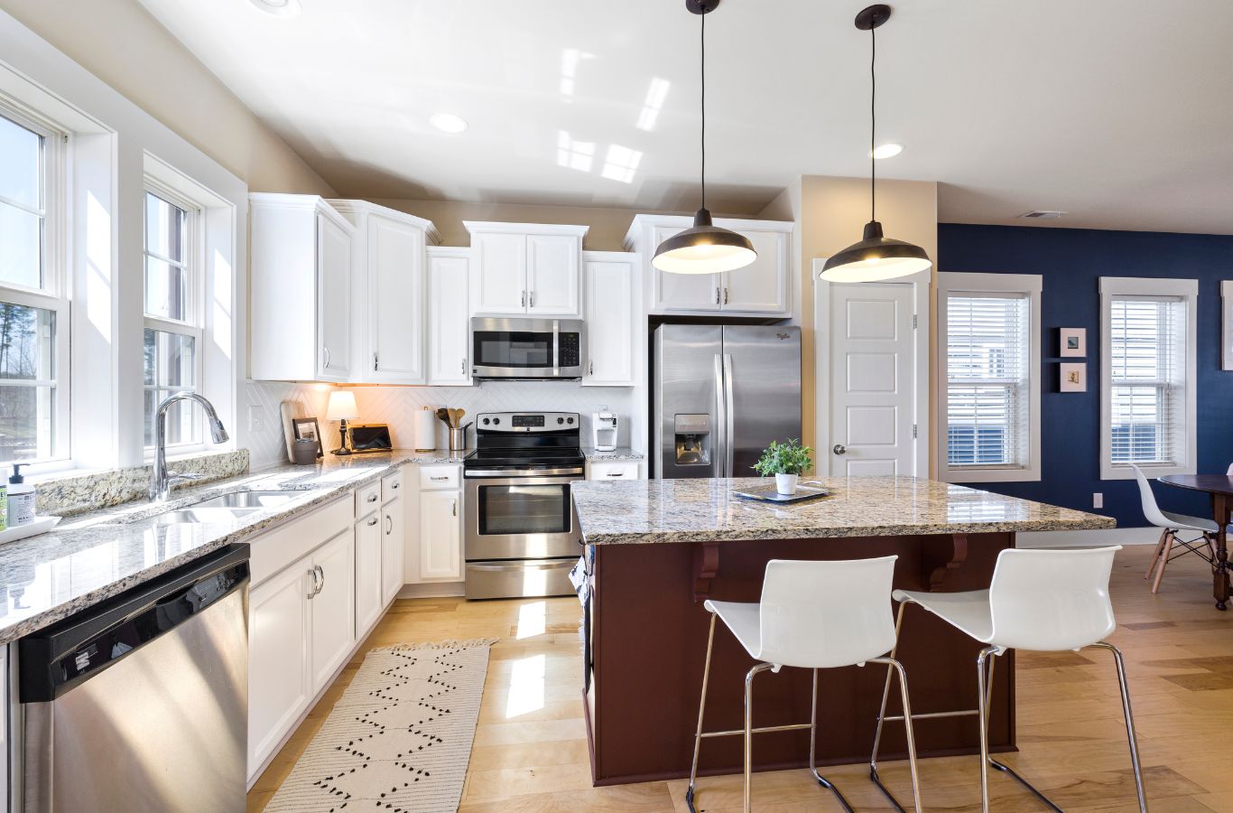 A CJM Cleaning specialist performing a thorough cleaning in Bergen County, NJ, highlighting the benefits of professional service.