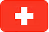 Weiße Schweizerkreuz auf rotem Hintergrund, die Schweizer Flagge.